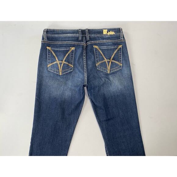KUT From the Kloth Catherine Slim Boyfriend 5-Pocket Stretch Denim Jeans. 10 GUC - Picture 8 of 9